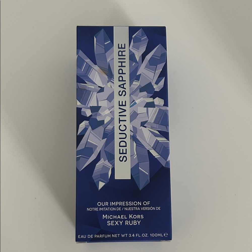 Michael Kors Seductive Sapphire Fragrance Box